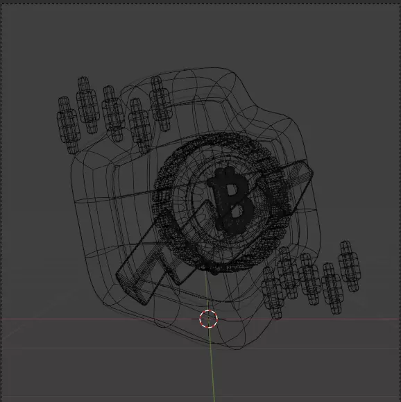 Crypto 3d Icon Pack 3D model_23