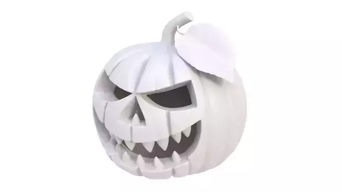 Halloween pumpkin 09 3D model