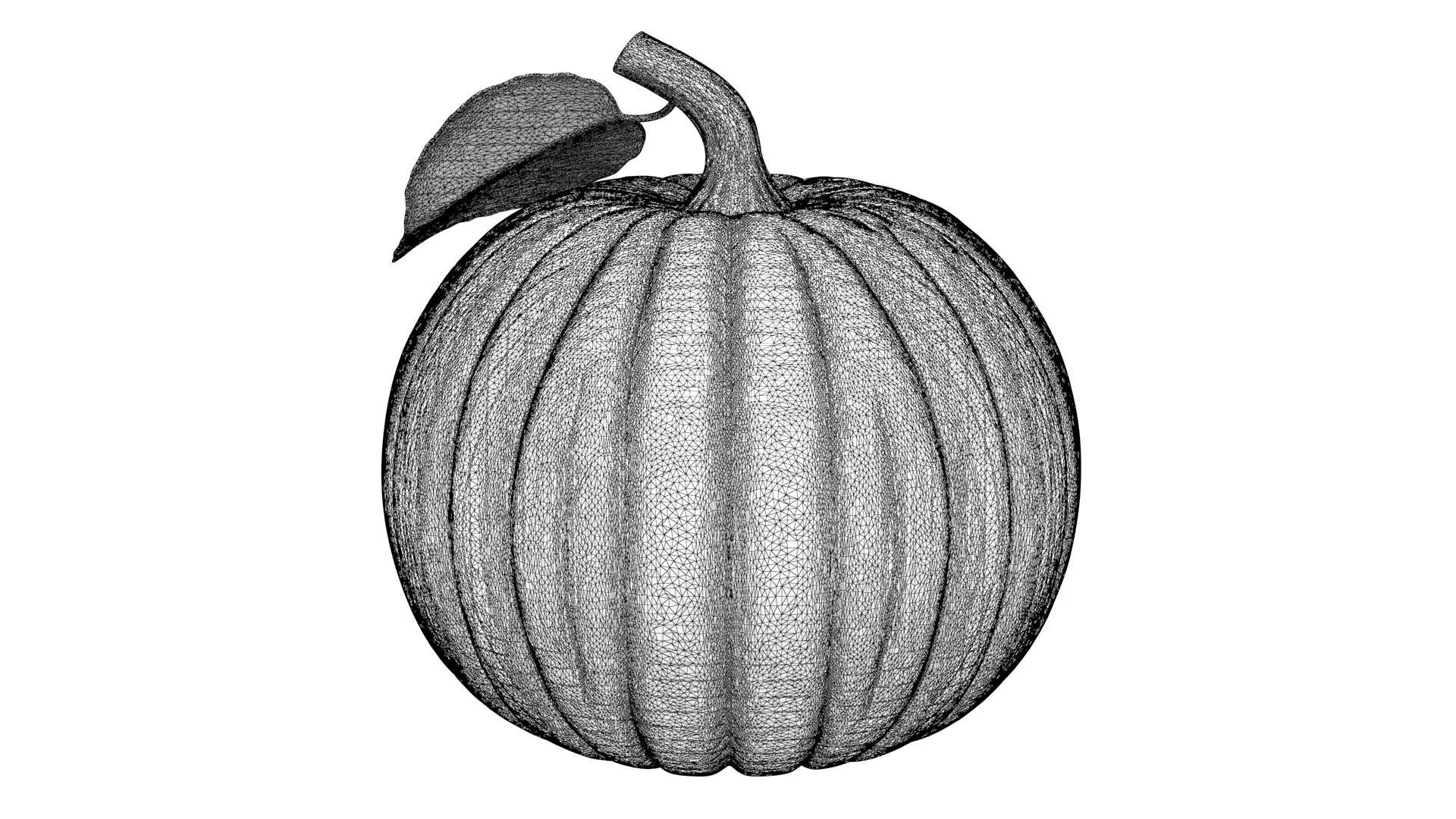 Halloween pumpkin 09 3D model_9