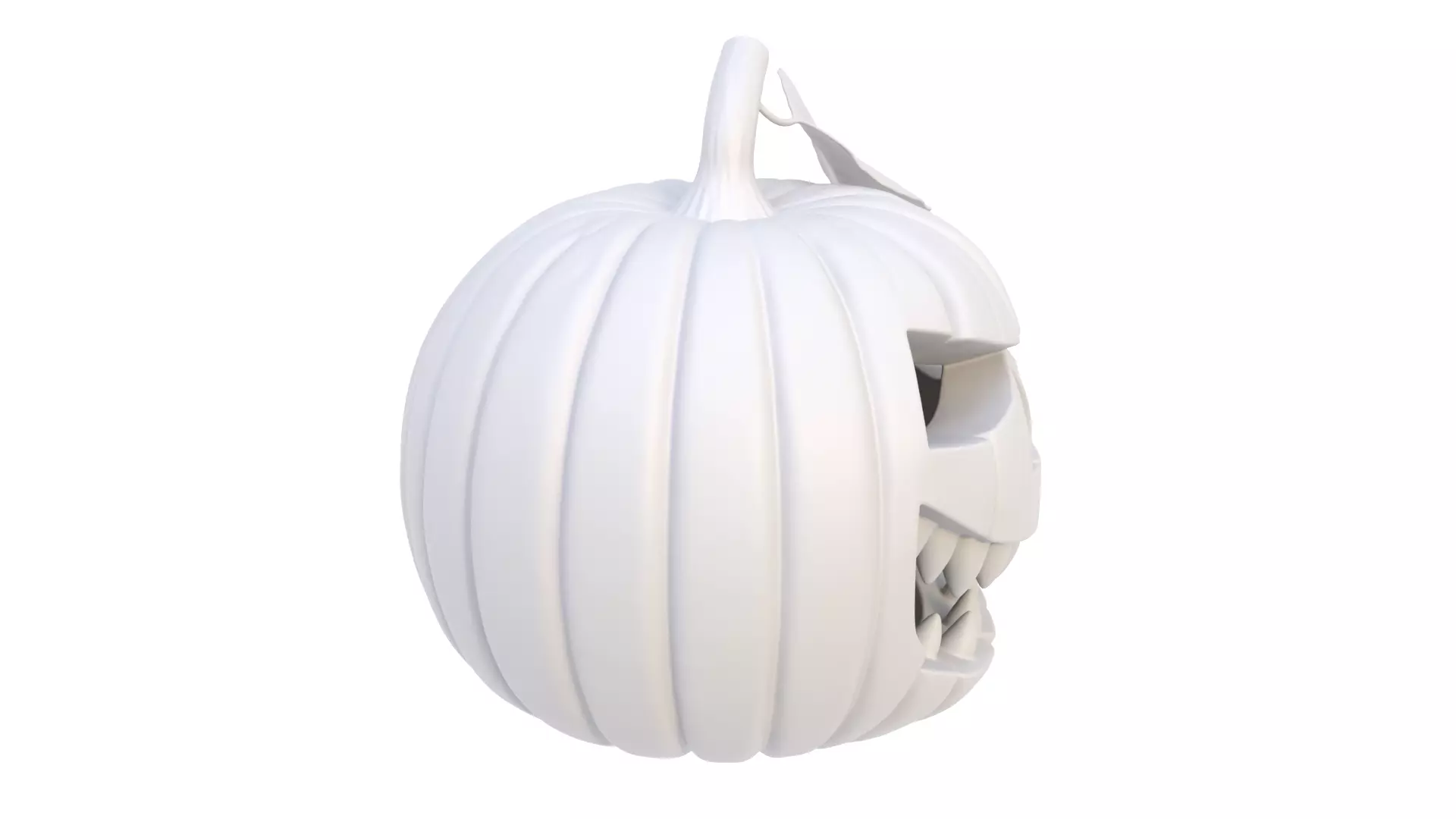 Halloween pumpkin 09 3D model_5