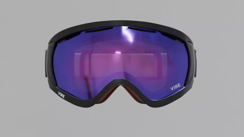VIRE Goggles - OAKLEY PRO M SNOW GOGGLES 3D model_0