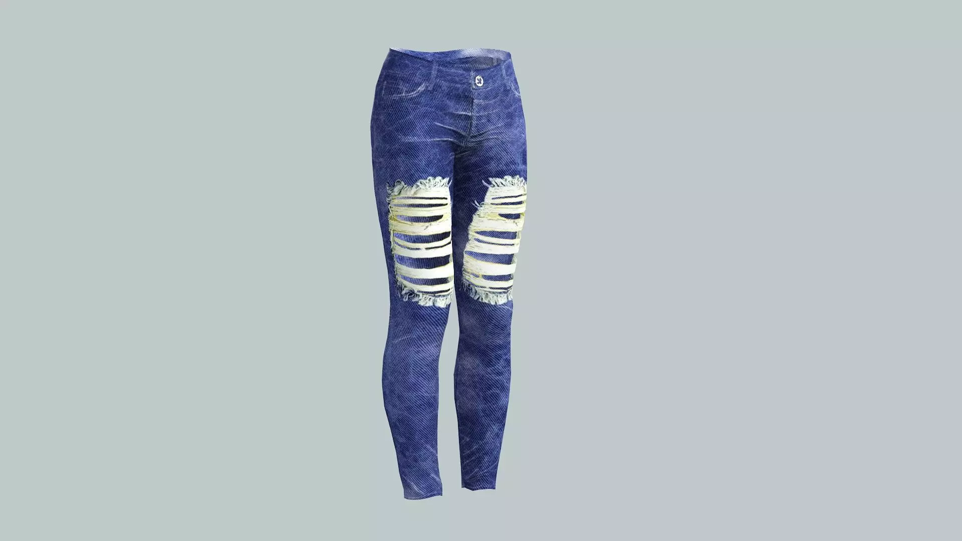 Lady Jeans Game Ready Trousers 10 Pant 3D Model 3D model_0