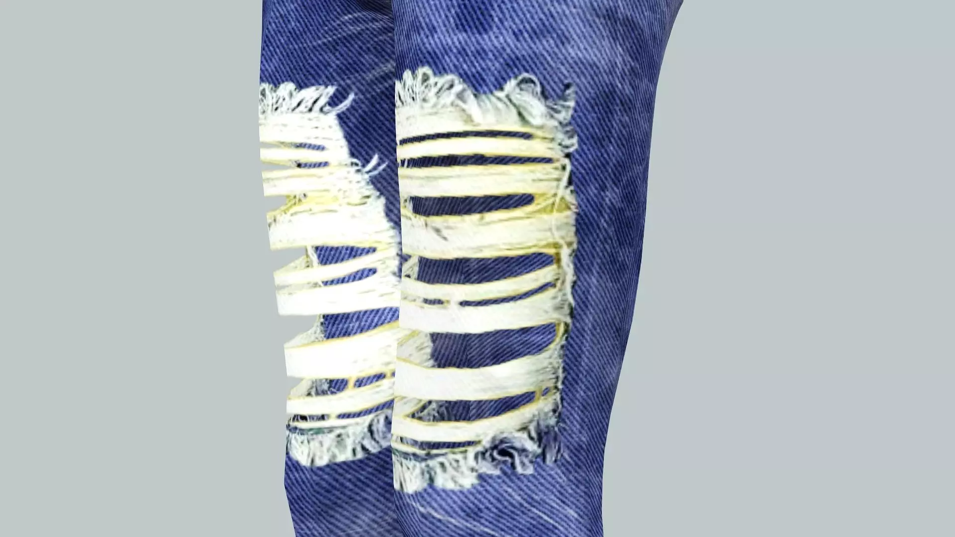 Lady Jeans Game Ready Trousers 10 Pant 3D Model 3D model_7