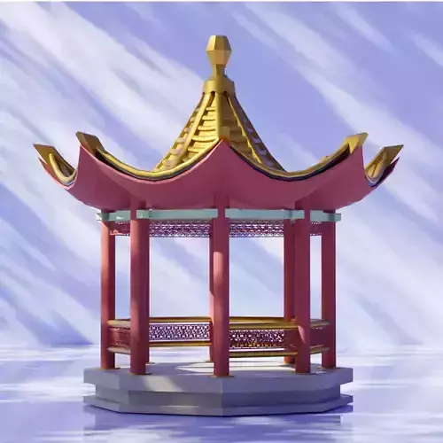 CHINESE TRADITIONAL GAZEBO PAVILION TEMPLE