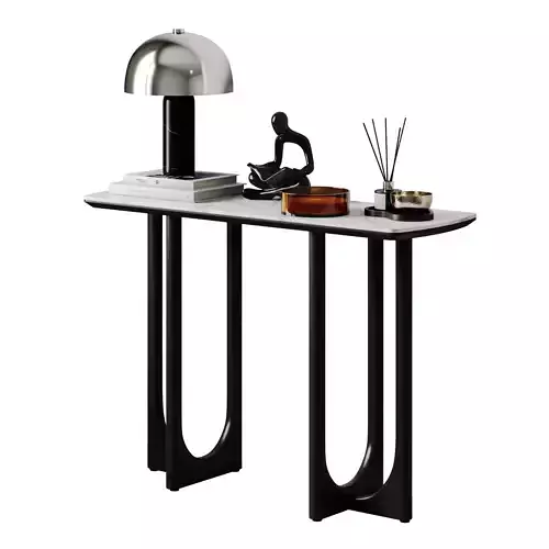 Orlan Console Table Ceramic Natural by Danetti