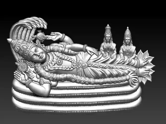 Laxmiji Vishnuji Pendant