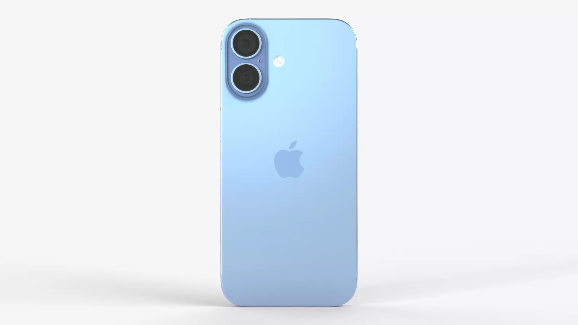 Apple Iphone 17 Mist Blue 2025 3D model_3