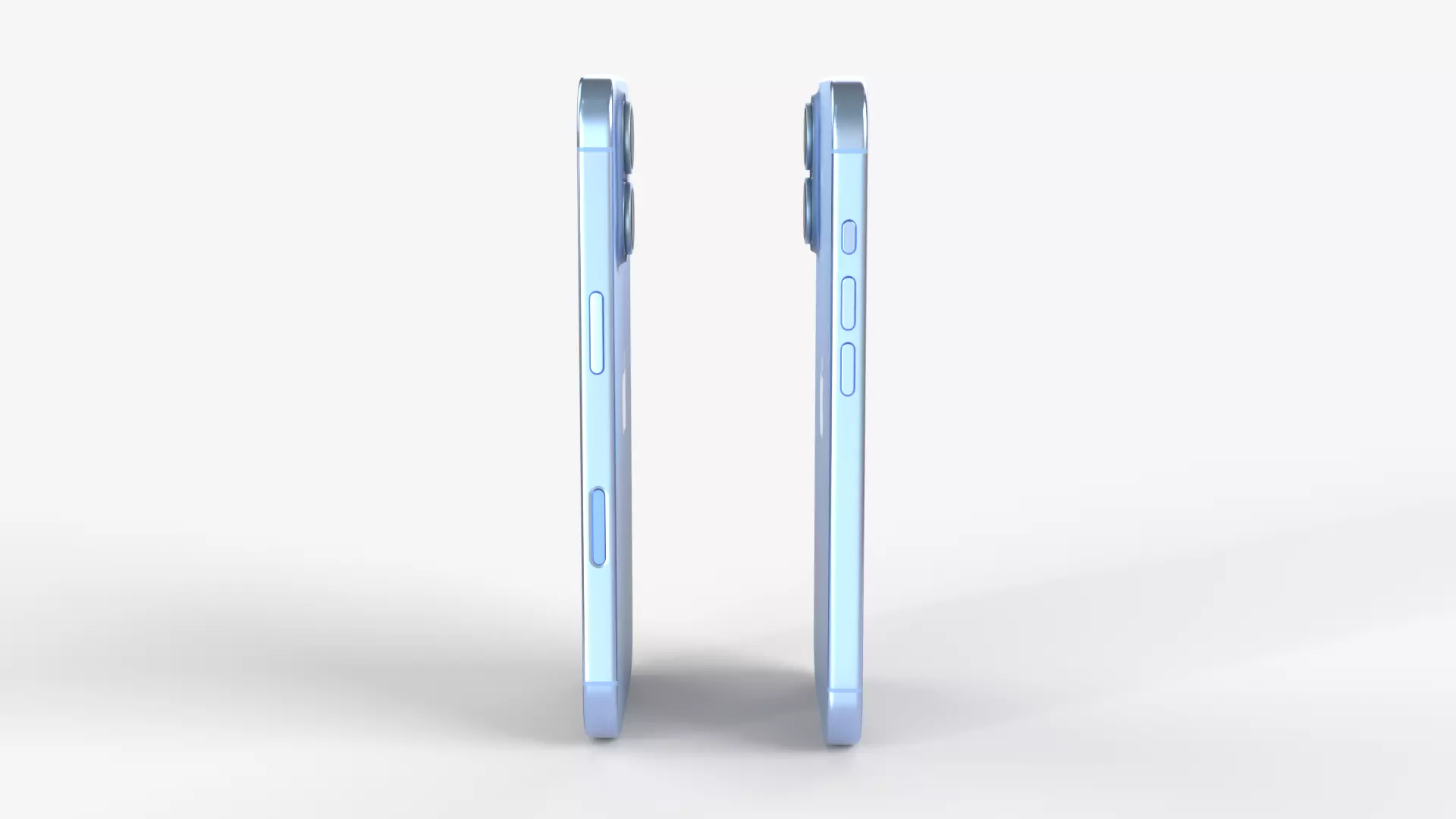 Apple Iphone 17 Mist Blue 2025 3D model_4