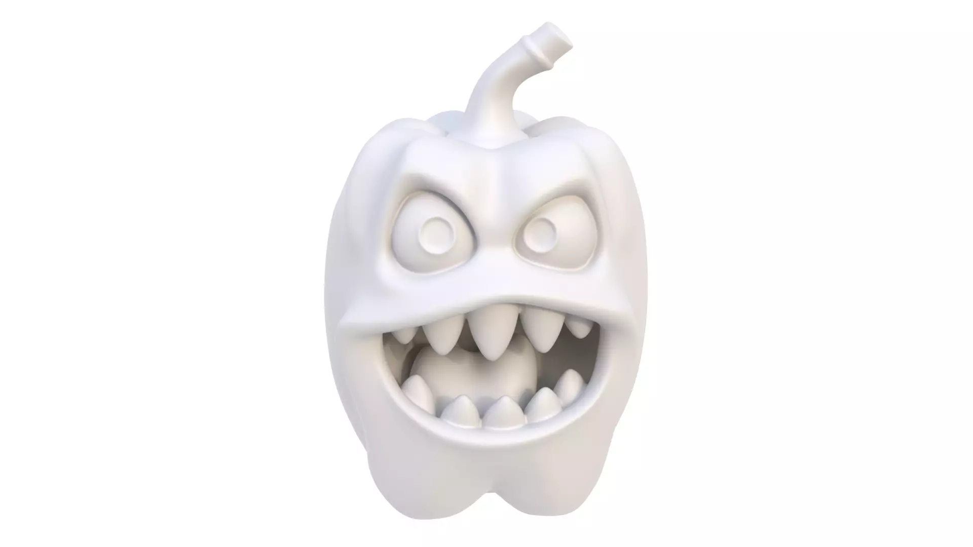 Mutant pepper 3D model_7