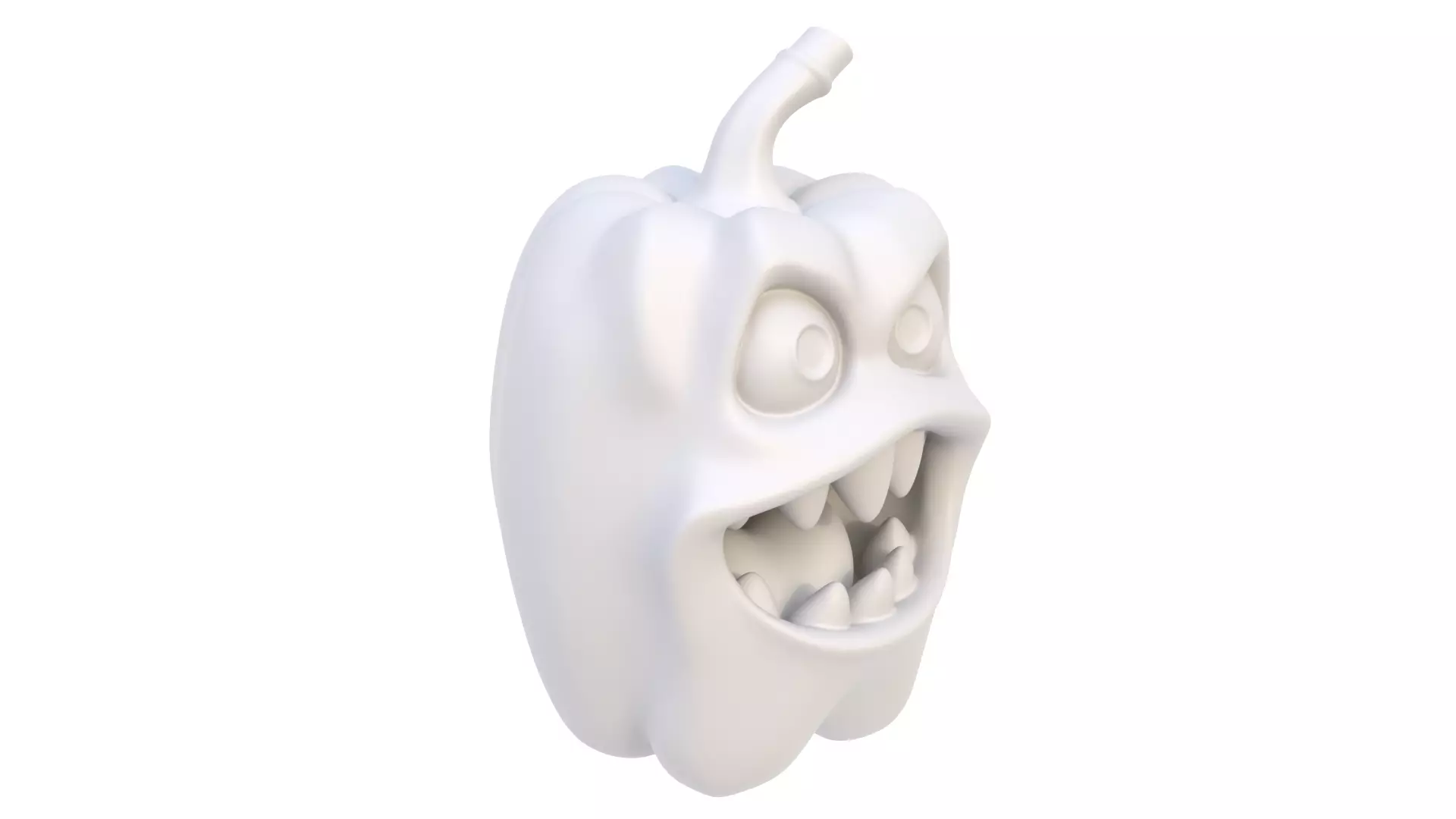 Mutant pepper 3D model_6