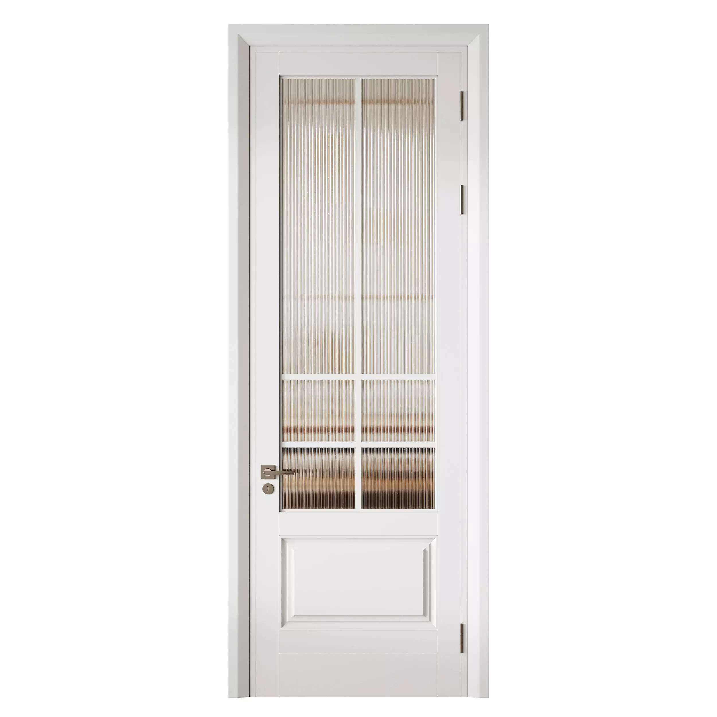 Interior door 8 3D model_6