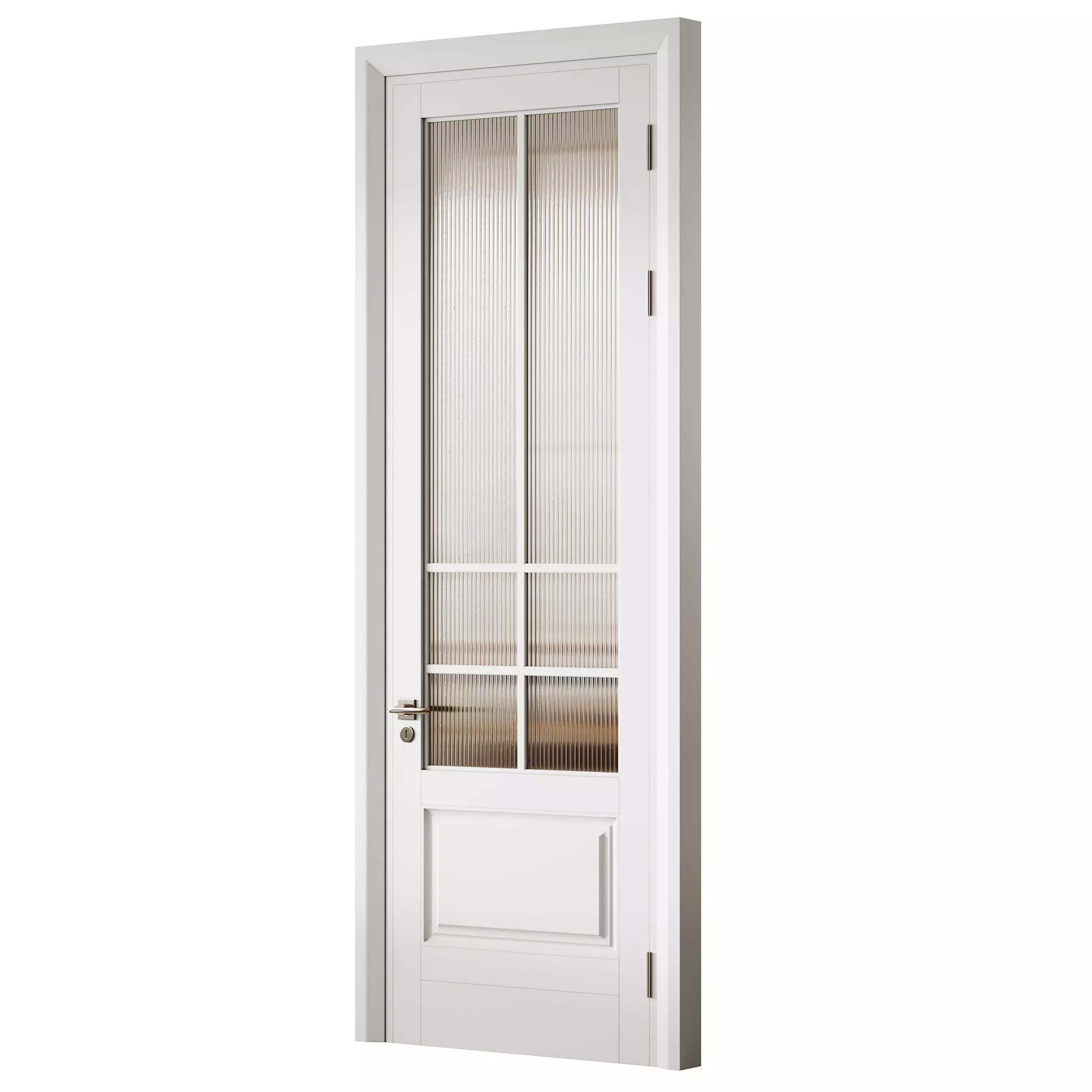 Interior door 8 3D model_3