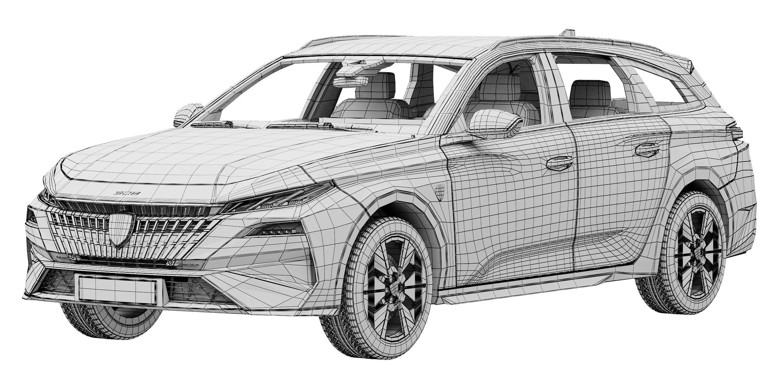 Peugeot 308 SW 2026 3D model_13