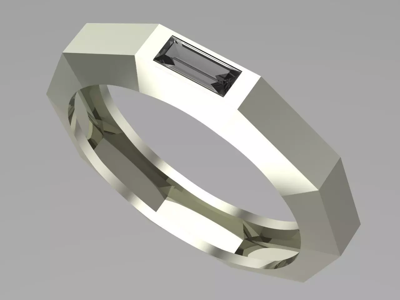 ITALIAN RING 3D print model_3