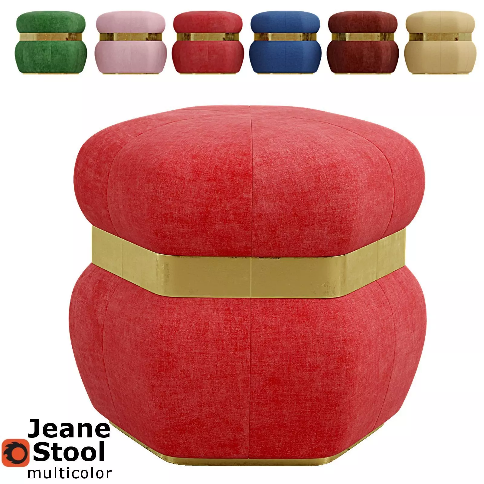 Munna jeane Low-poly 3D model