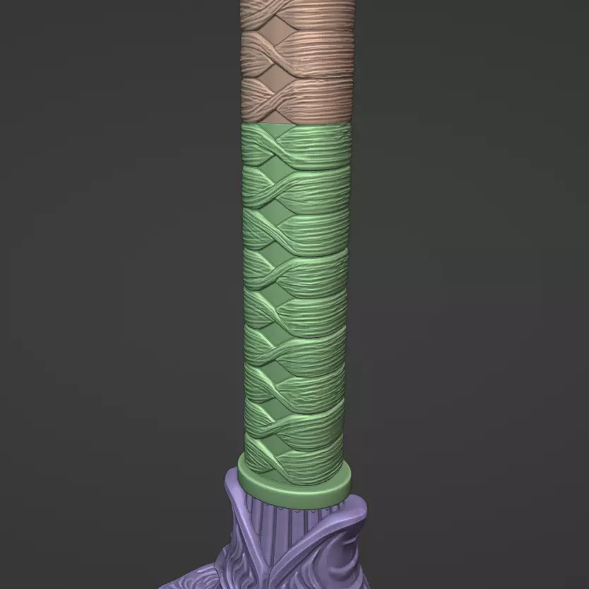 2b Large Sword - Virtuous Treaty 3D print model_2