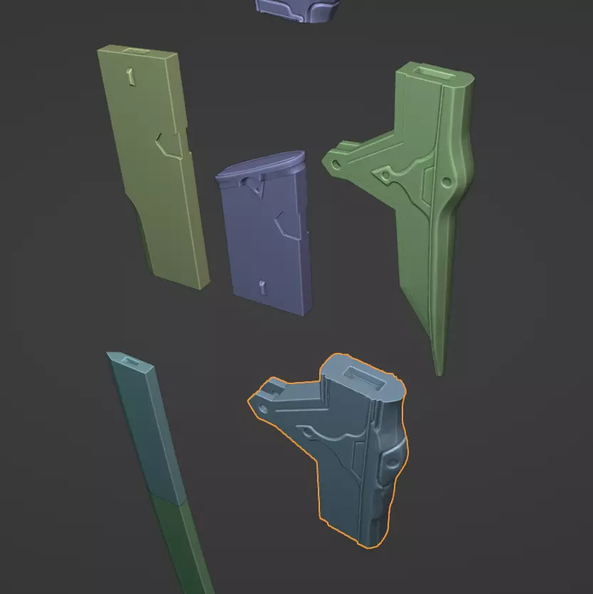 2b Large Sword - Virtuous Treaty 3D print model_7