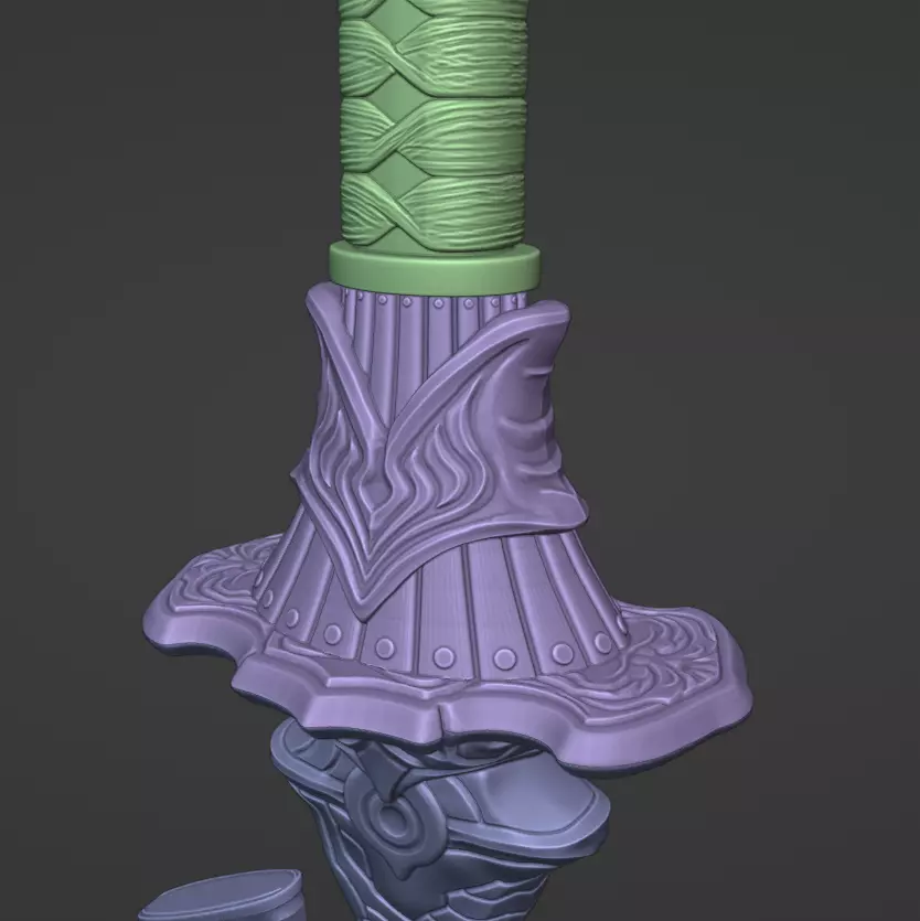 2b Large Sword - Virtuous Treaty 3D print model_3