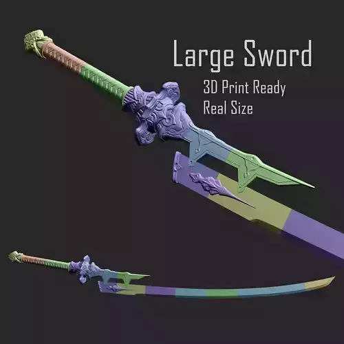 2b Large Sword - Virtuous Treaty