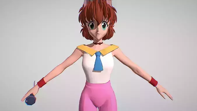 Koto - Yu Yu Hakusho - Slugfest - Cute Anime Girl Character