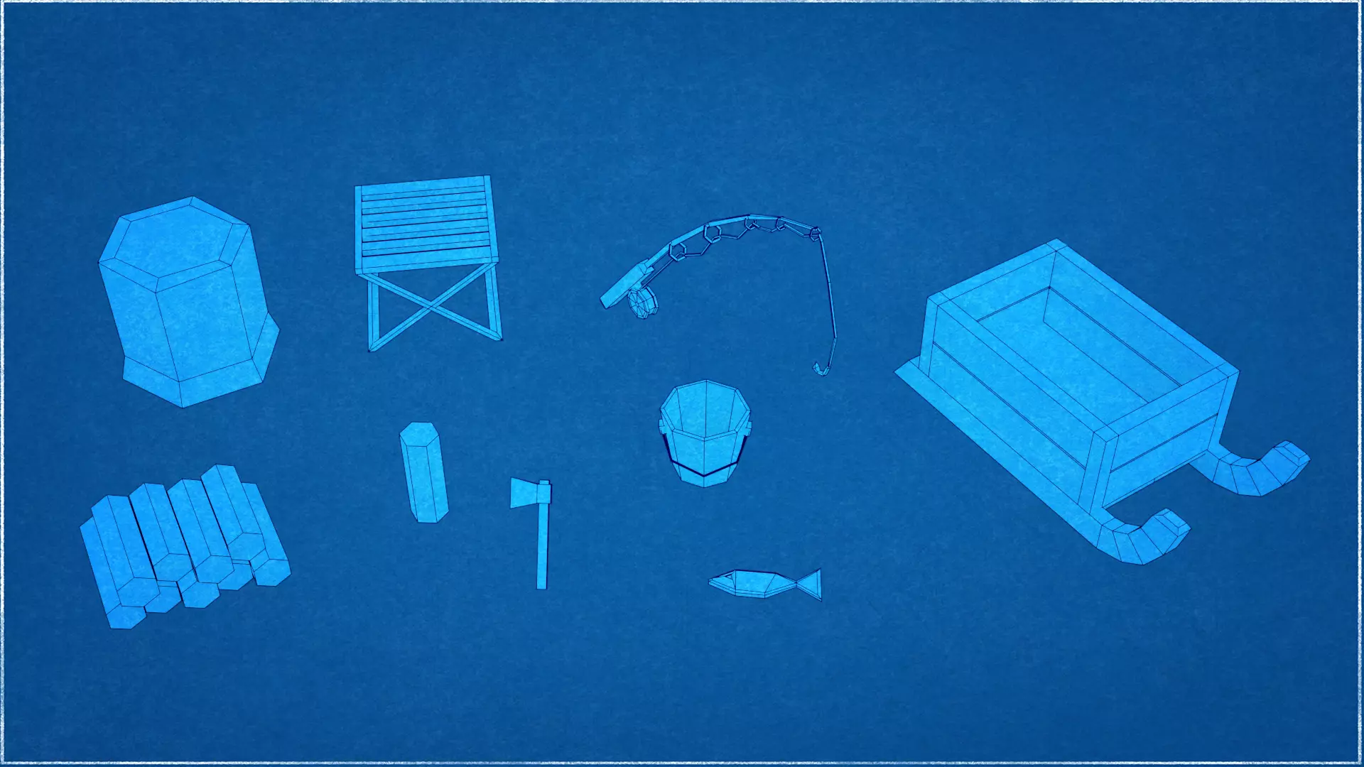 Low Poly Winter Environment Pack Low-poly 3D model_13