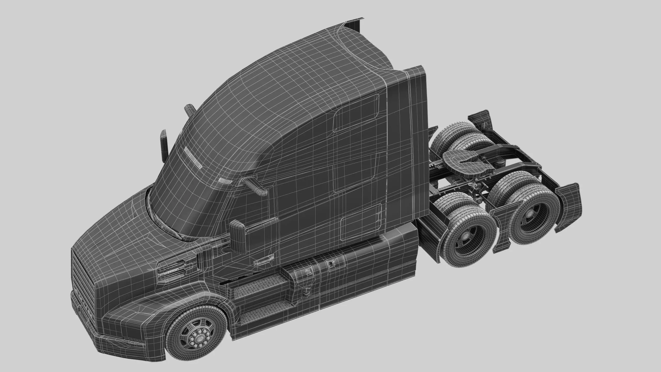 AKUM Iperion Generic Tractor Truck 3D model_14