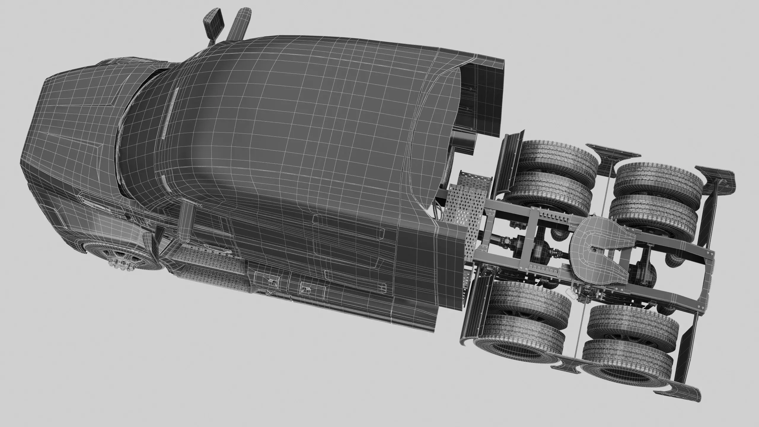 AKUM Iperion Generic Tractor Truck 3D model_15
