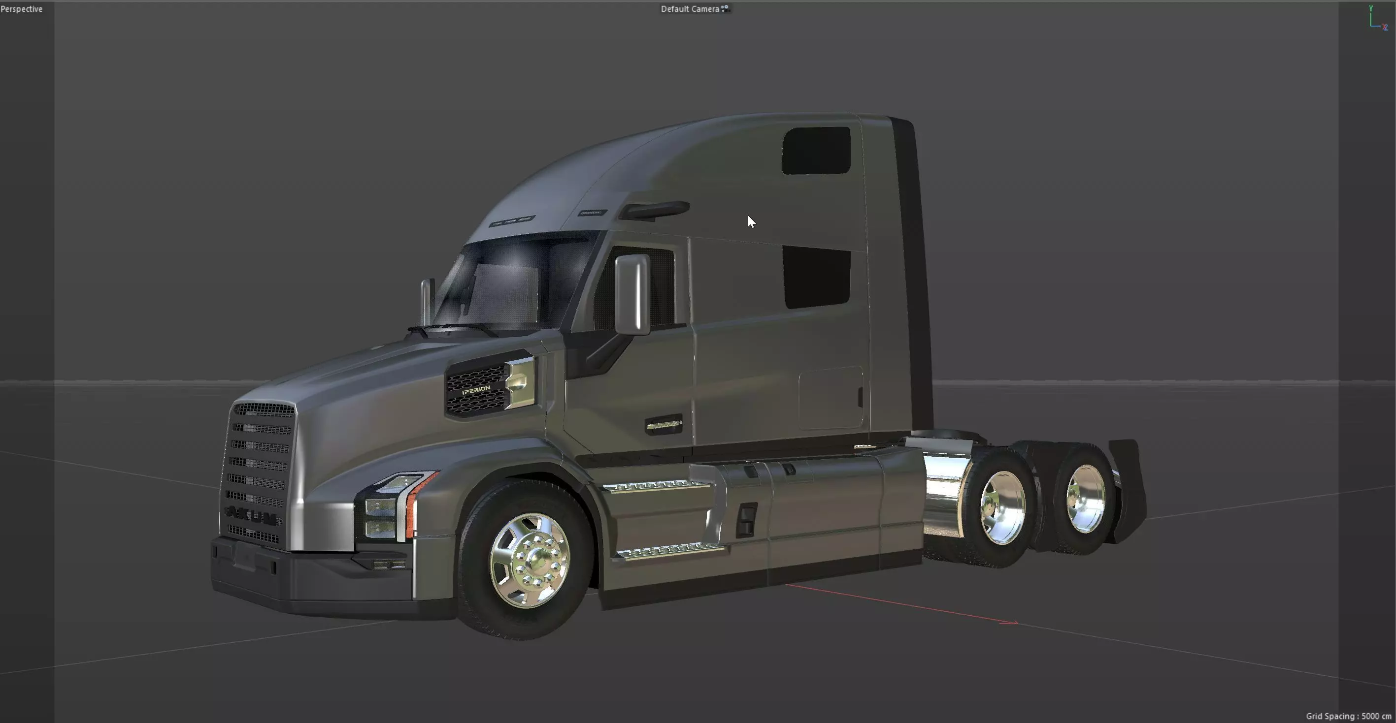 AKUM Iperion Generic Tractor Truck 3D model_17