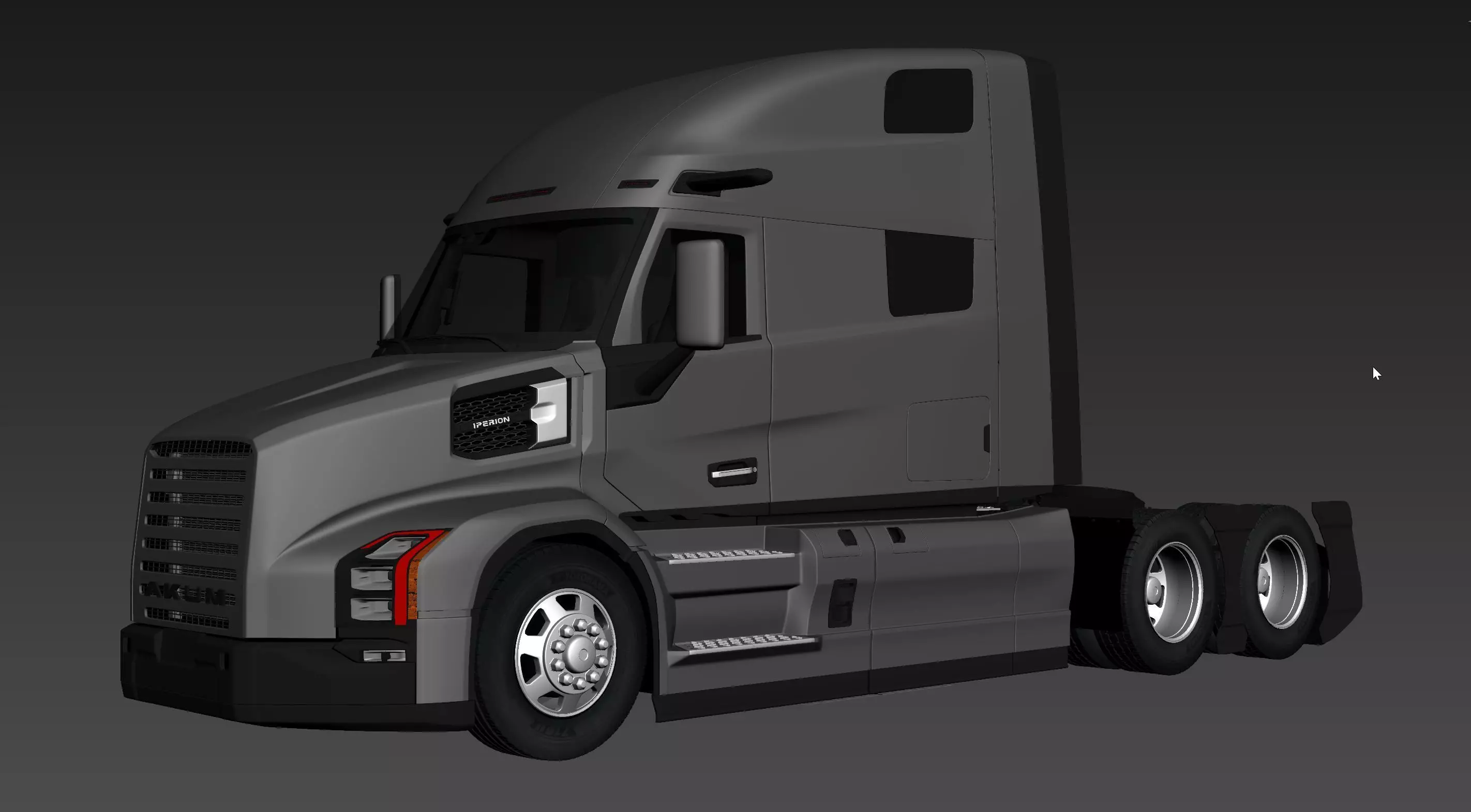 AKUM Iperion Generic Tractor Truck 3D model_19