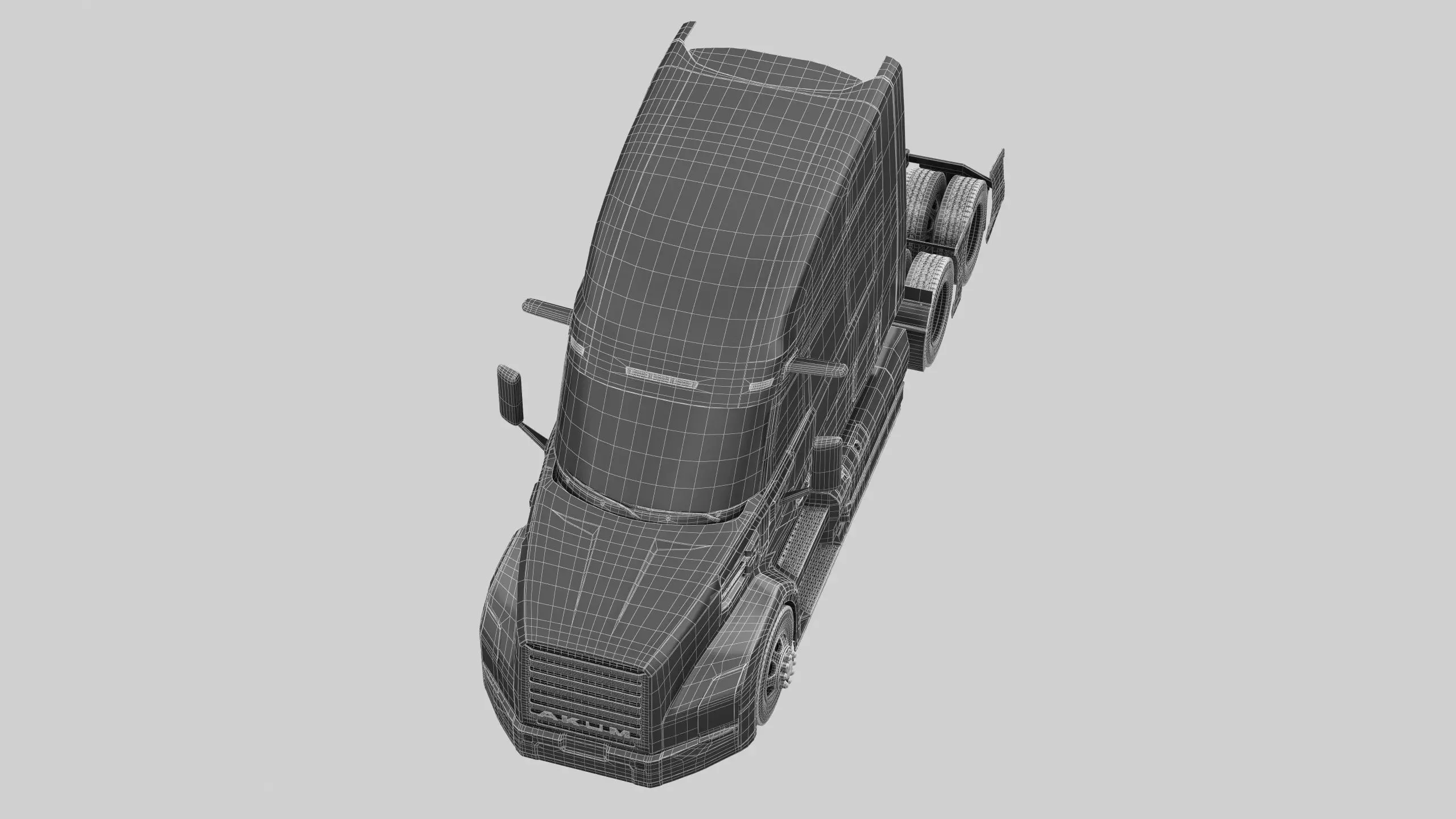 AKUM Iperion Generic Tractor Truck 3D model_16