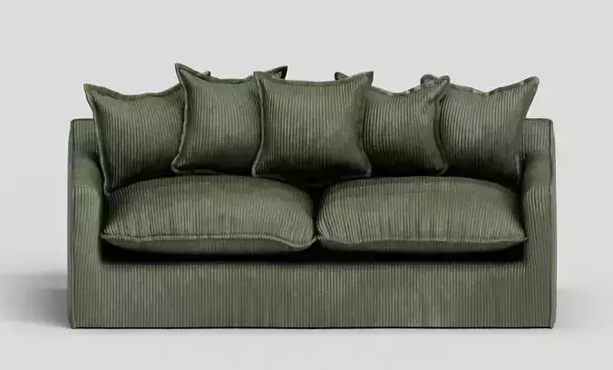Corduroy Sofa 