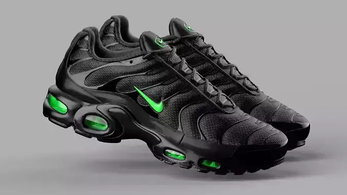 AIR MAX PLUS 2025 - BLACK GREEN