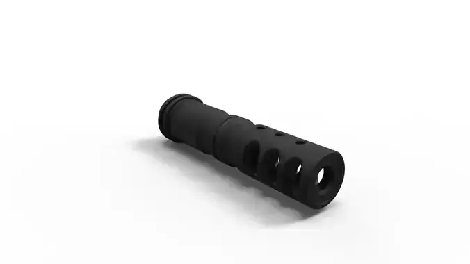 Flash Hider FOXTROT CCW-TCR10 for Airsoft Replicas 10 cm