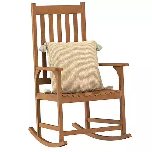 Rocking Chair Bojano with Aralia Cushion 
