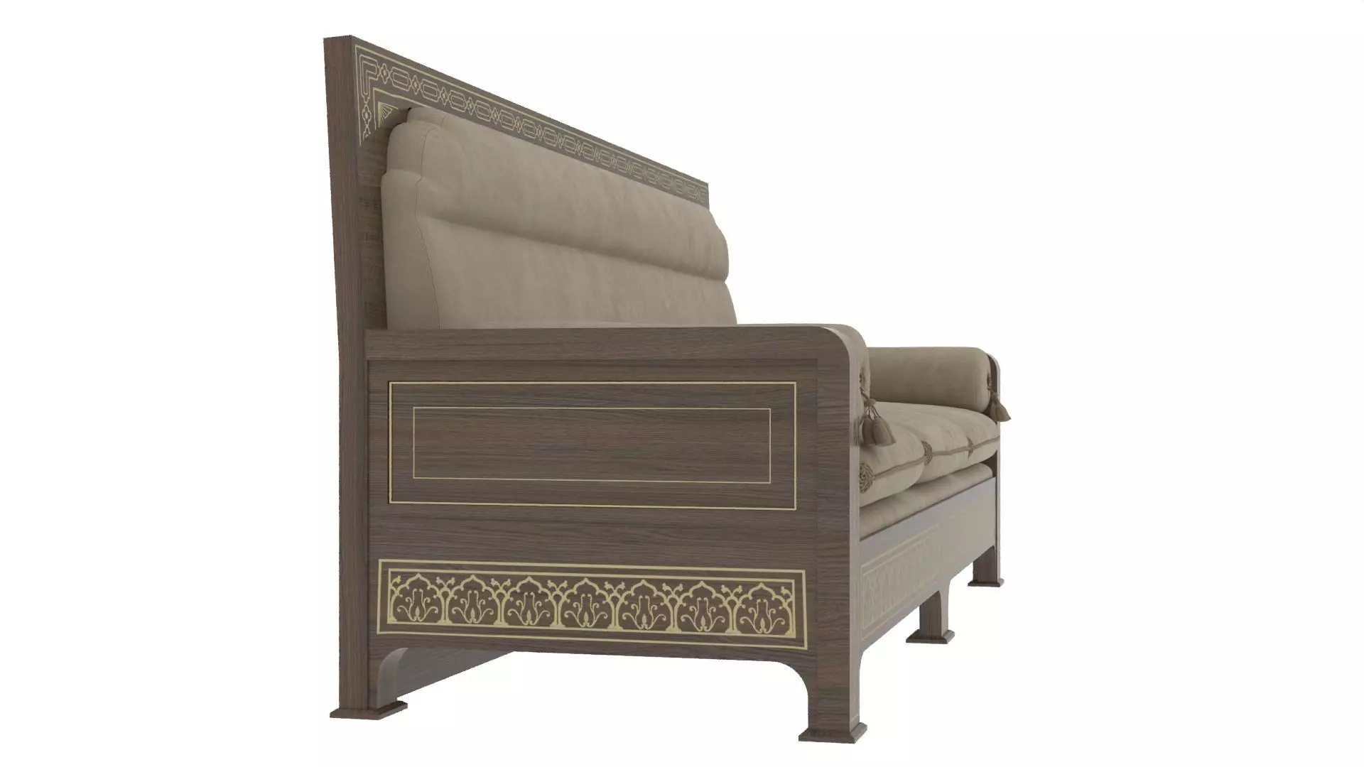 Arabic Sofa 3D model_12