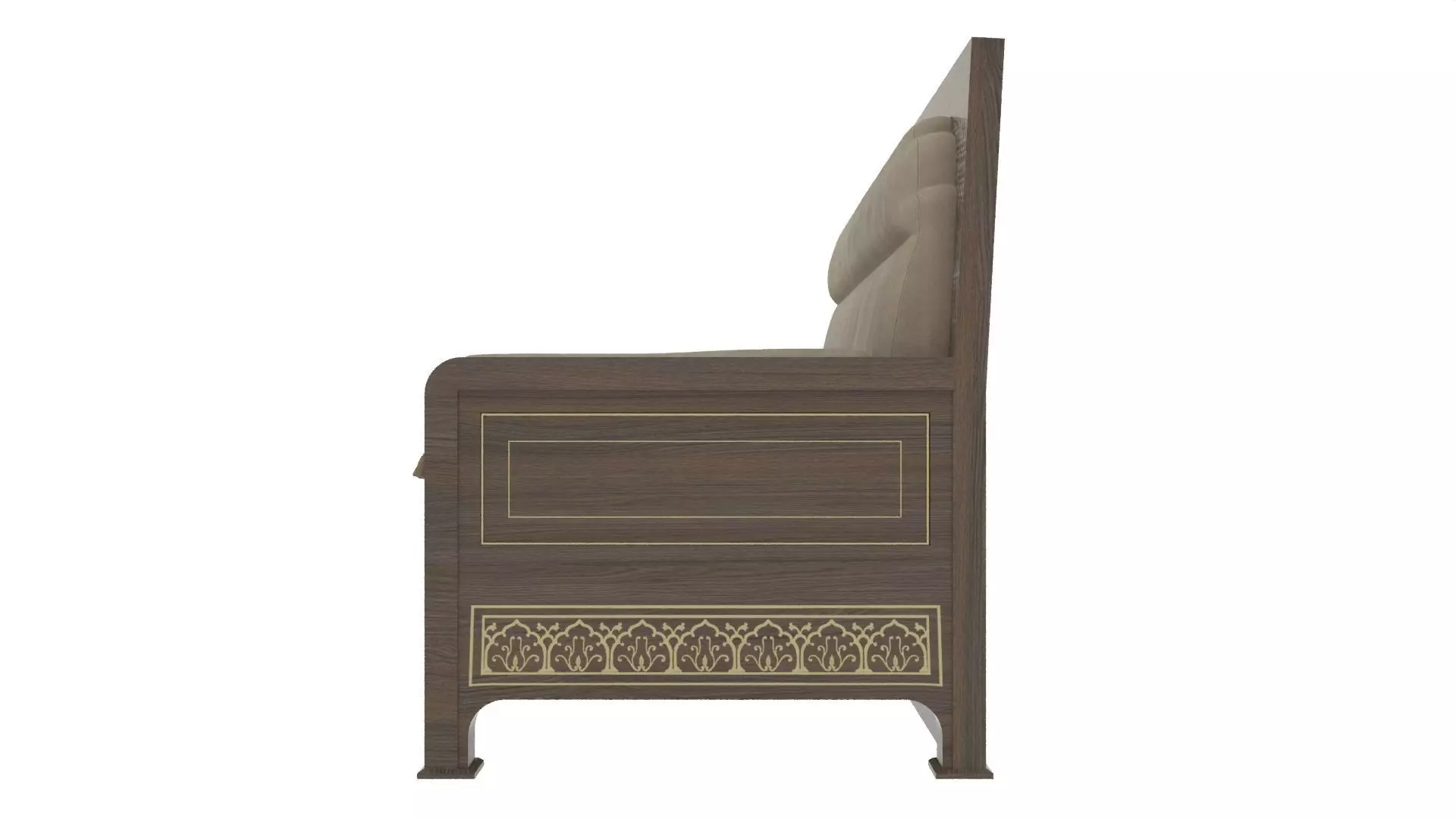 Arabic Sofa 3D model_6