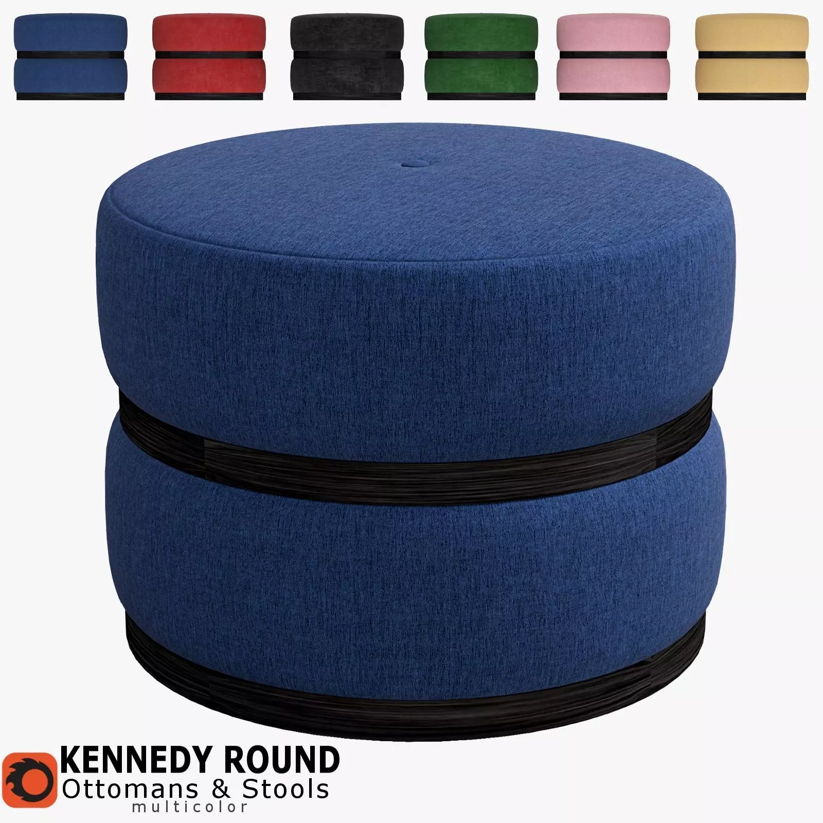 kennedy Low-poly 3D model