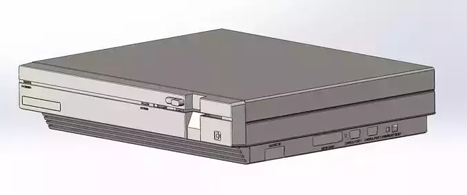 Commodore C128D Desktop computer 3d printed enclosure 3D print model