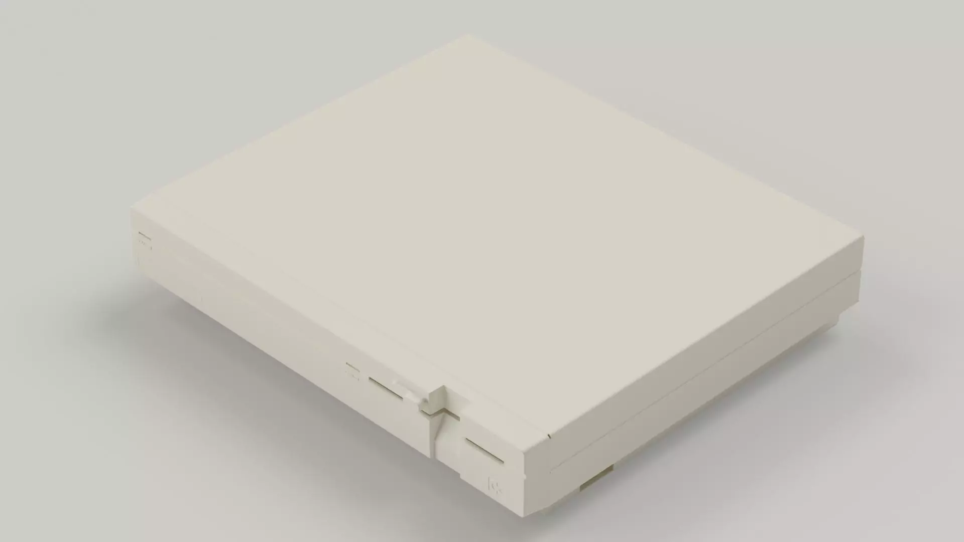 Commodore C128D Desktop computer 3d printed enclosure 3D print model_3