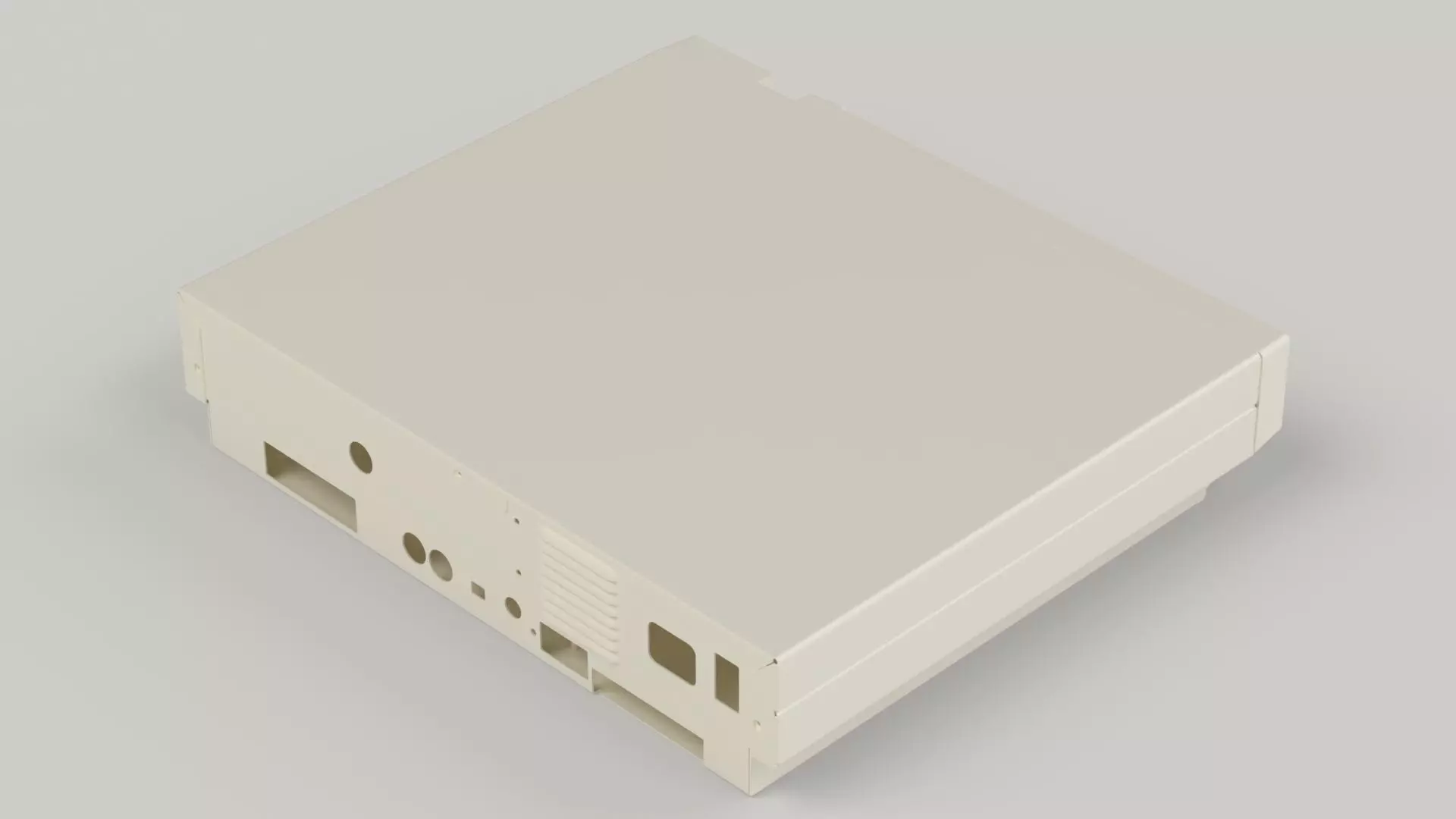 Commodore C128D Desktop computer 3d printed enclosure 3D print model_8