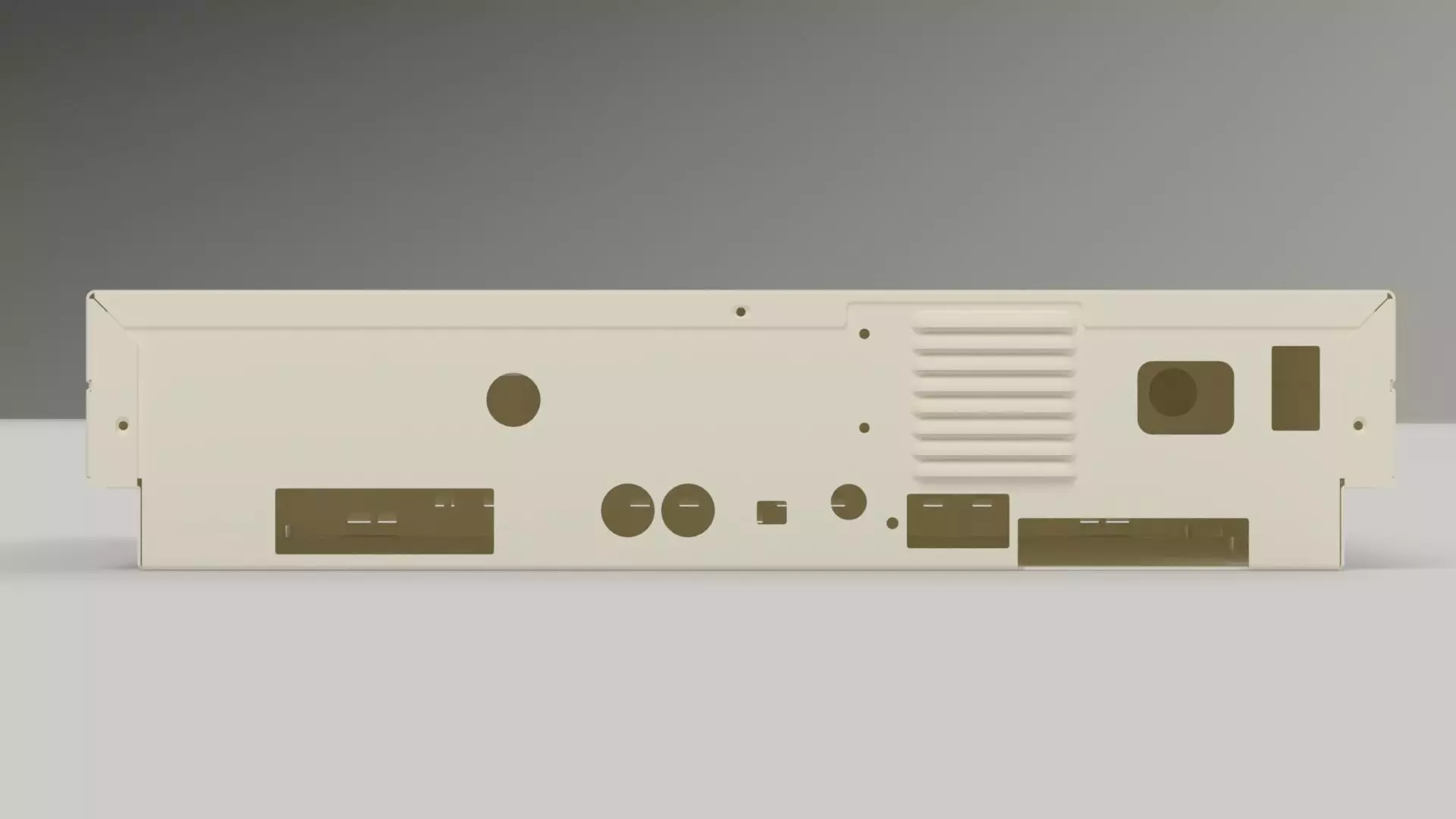 Commodore C128D Desktop computer 3d printed enclosure 3D print model_4