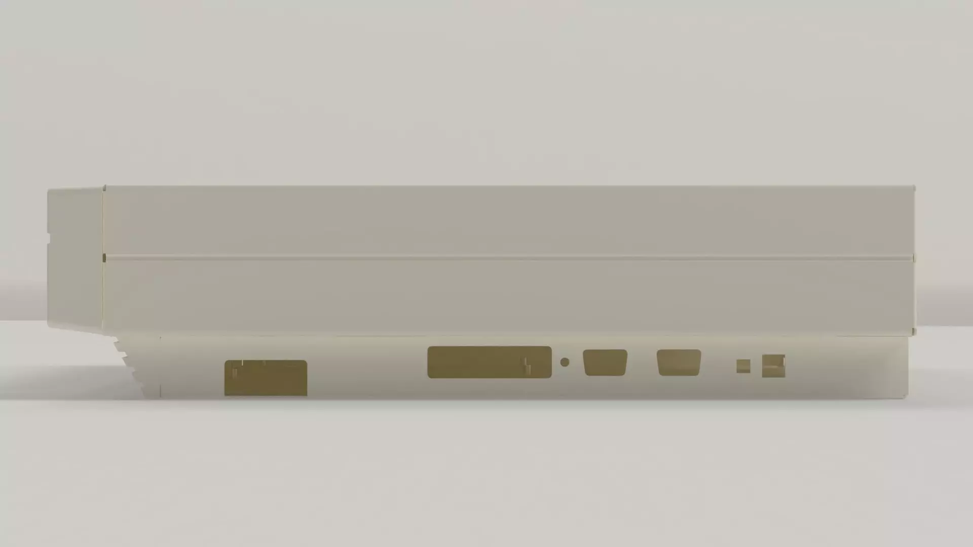 Commodore C128D Desktop computer 3d printed enclosure 3D print model_5