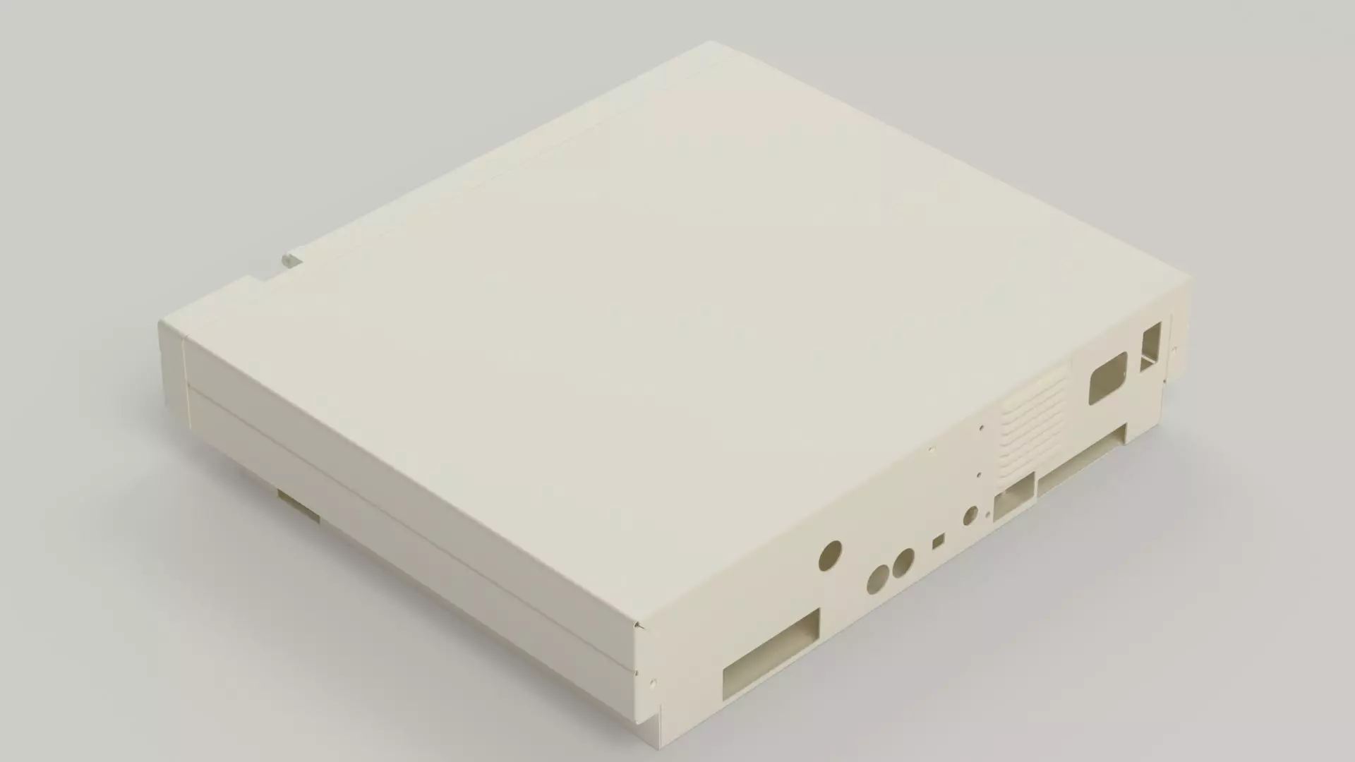 Commodore C128D Desktop computer 3d printed enclosure 3D print model_6