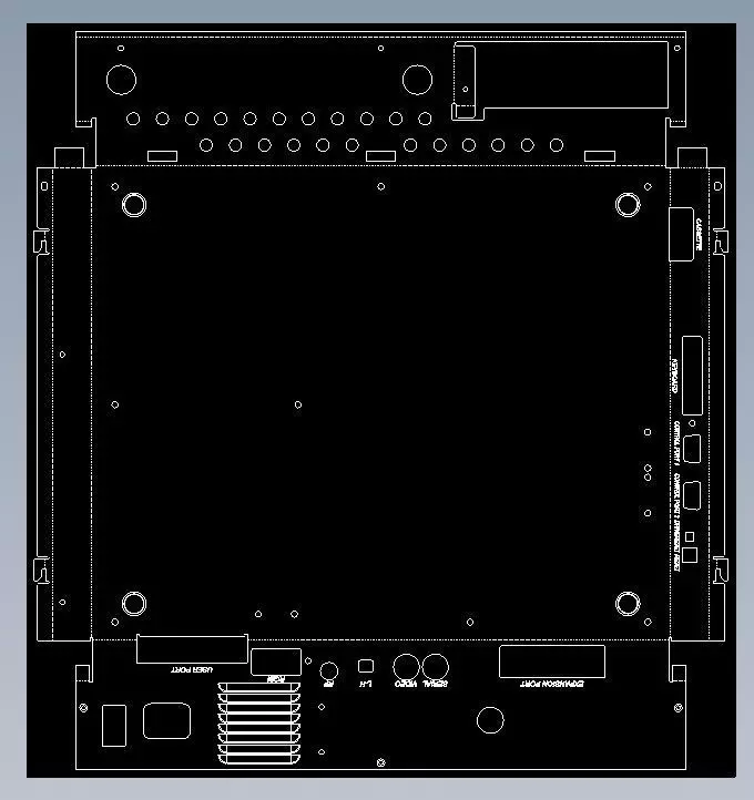 Commodore C128D Desktop computer 3d printed enclosure 3D print model_18