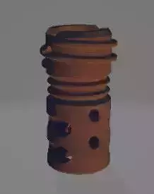 Flash Hider FOXTROT CCW-TCR for Airsoft Replicas 5 cm