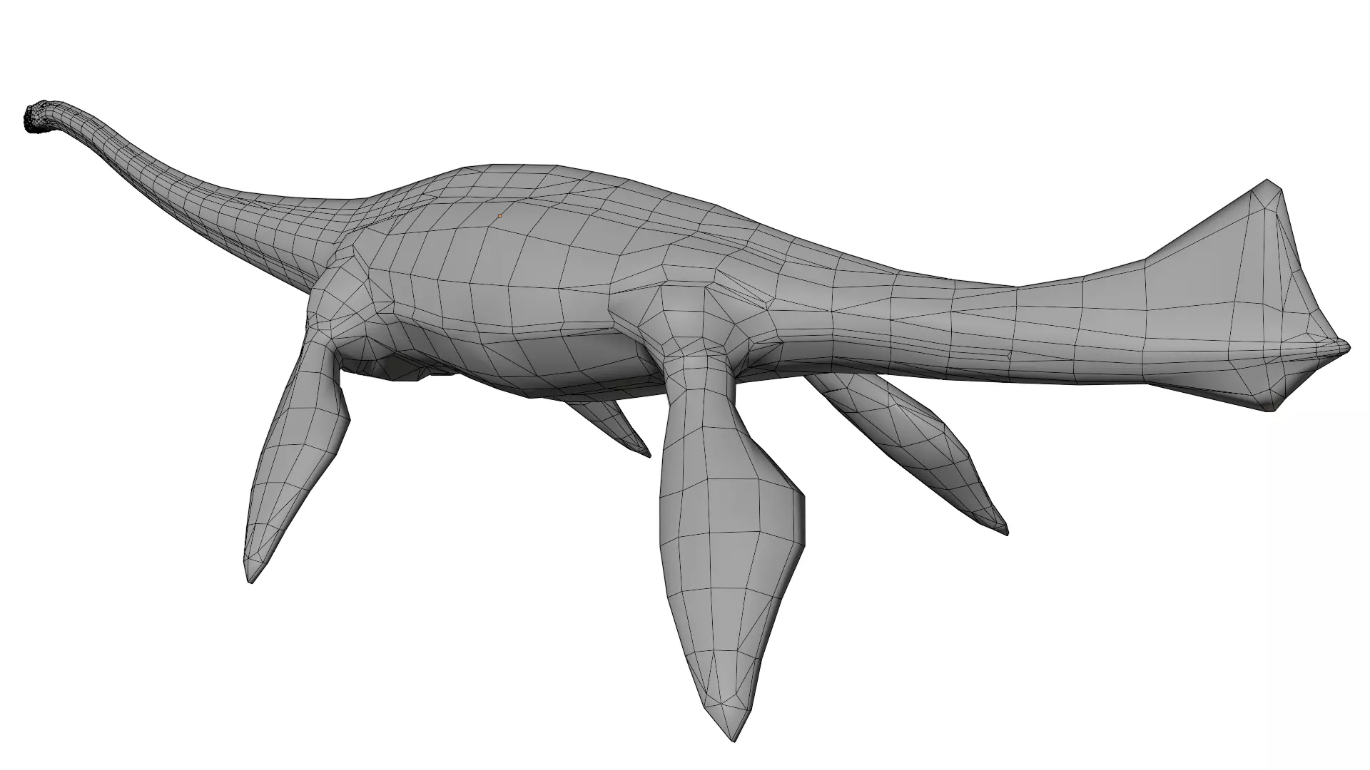 Thalassomedon 3D model_11