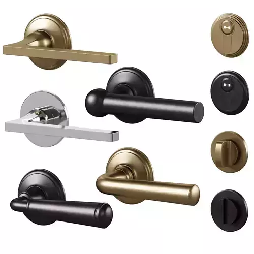 Door handles and thumbturns 2 by Corston