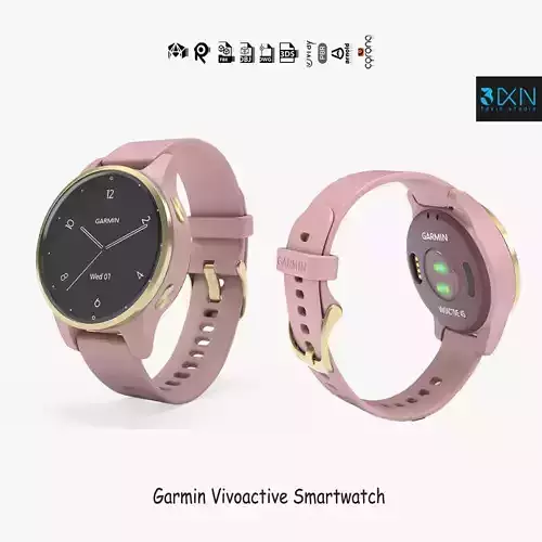 Garmin Vivoactive 4S Smartwatch Pink