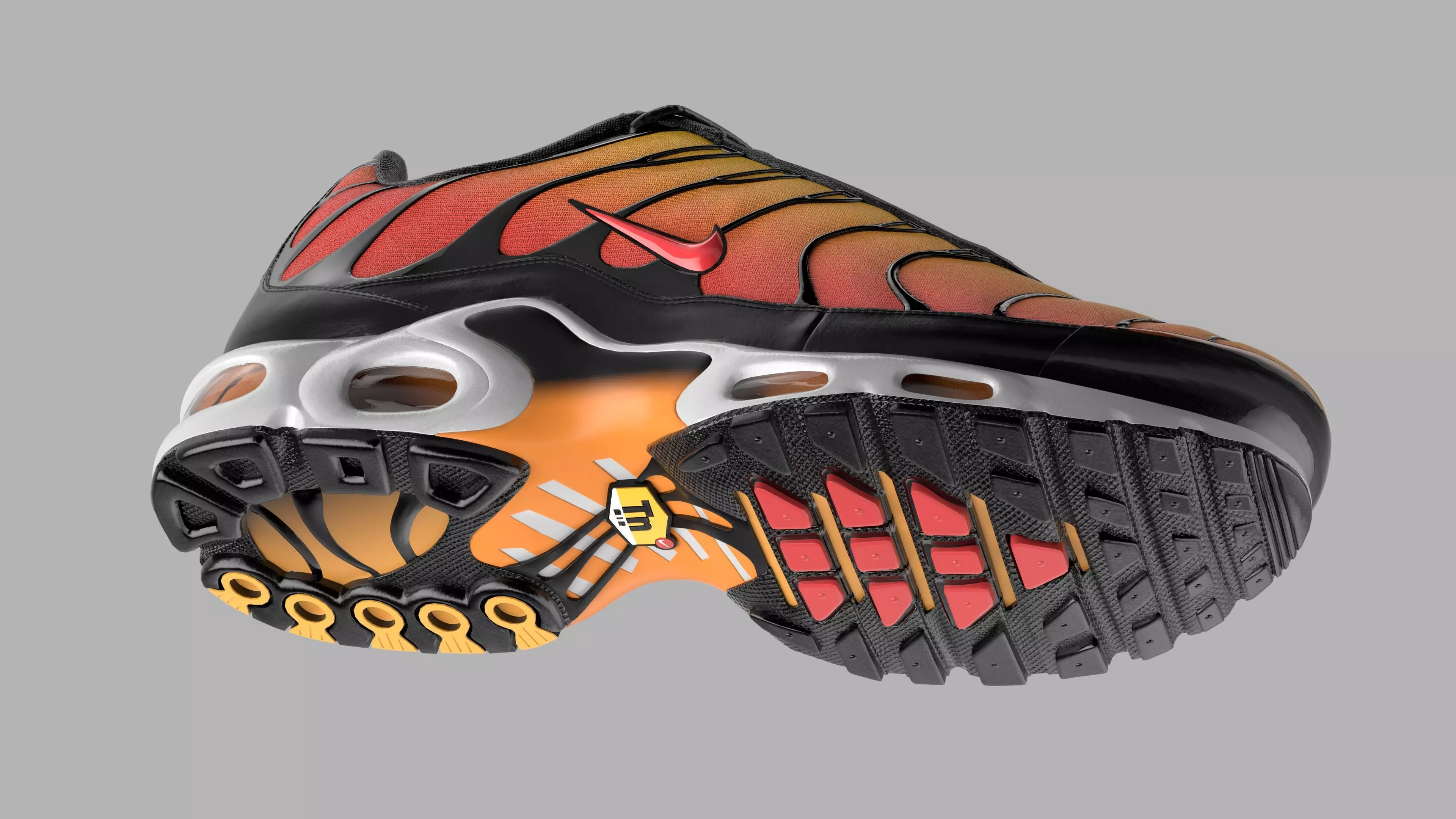 AIR MAX PLUS - OG - ORANGE 3D model_3