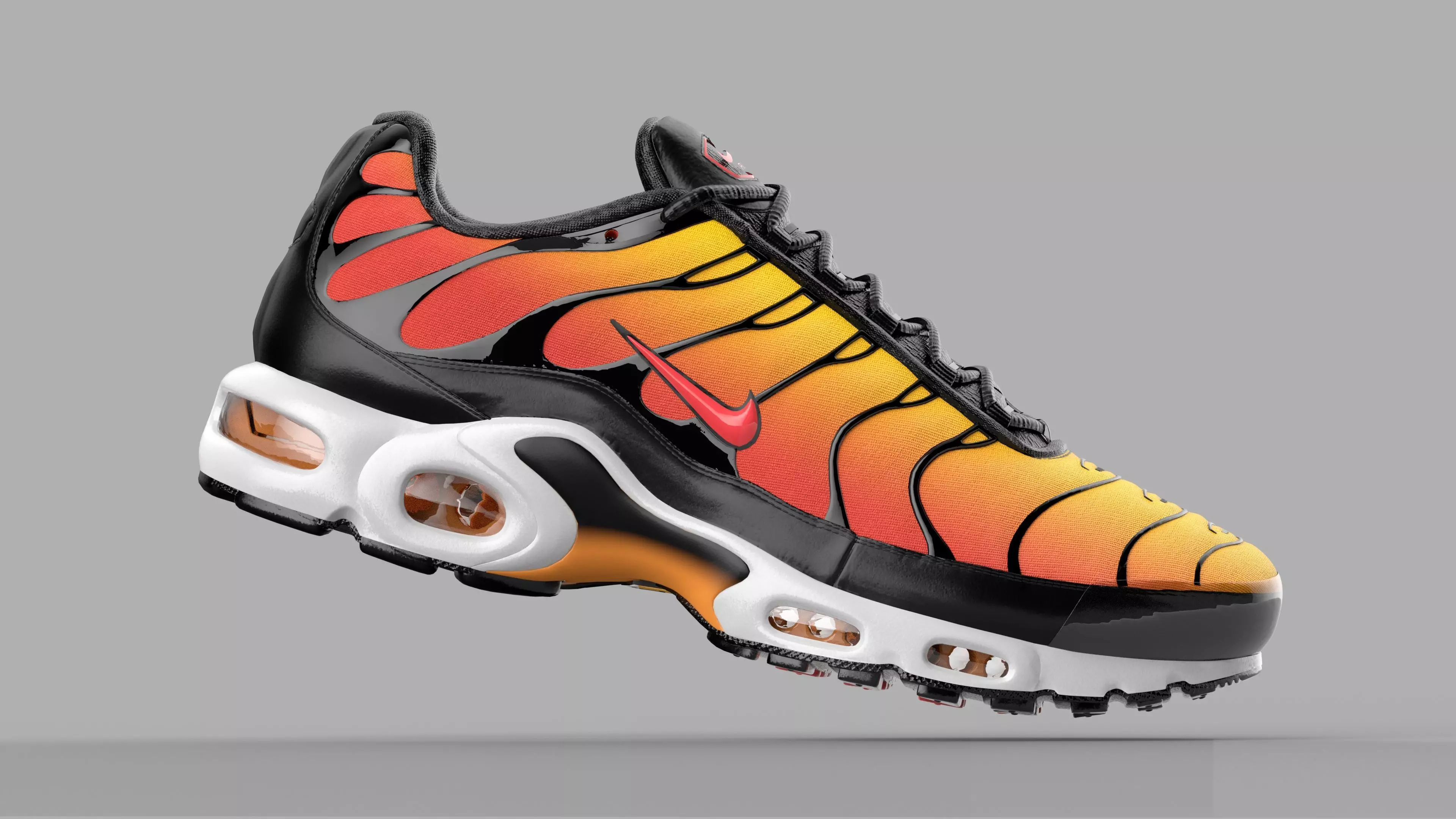 AIR MAX PLUS - OG - ORANGE 3D model_2